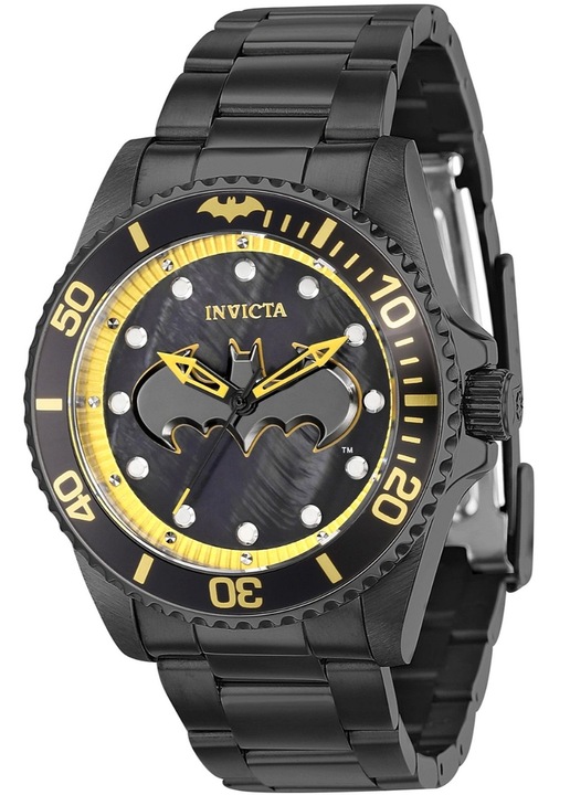 Дамски часовник Invicta 36382, Invicta, Стомана, Кварц, Черен