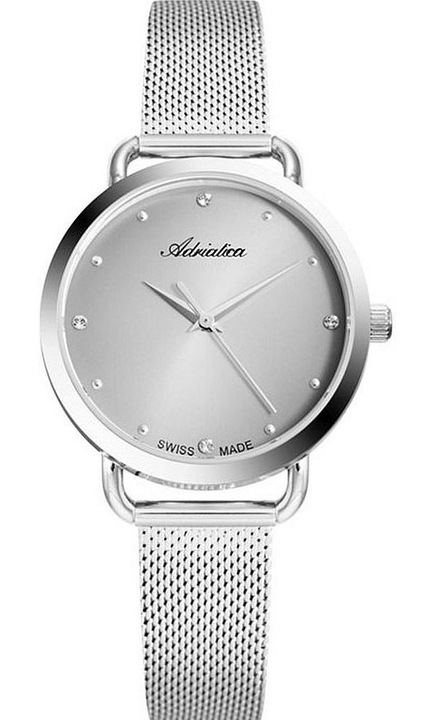 Дамски часовник Adriatica A3730.5147Q, Стомана, Кварц, Сребро