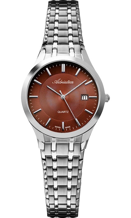 Дамски часовник Adriatica A3136.511GQ, Adriatica, Стомана, Кварц, Сребро