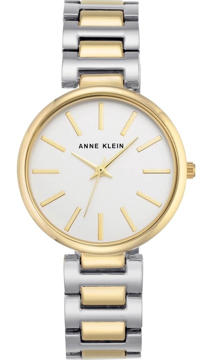 Ceas dama, Anne Klein, Inox, Auriu\Argintiu