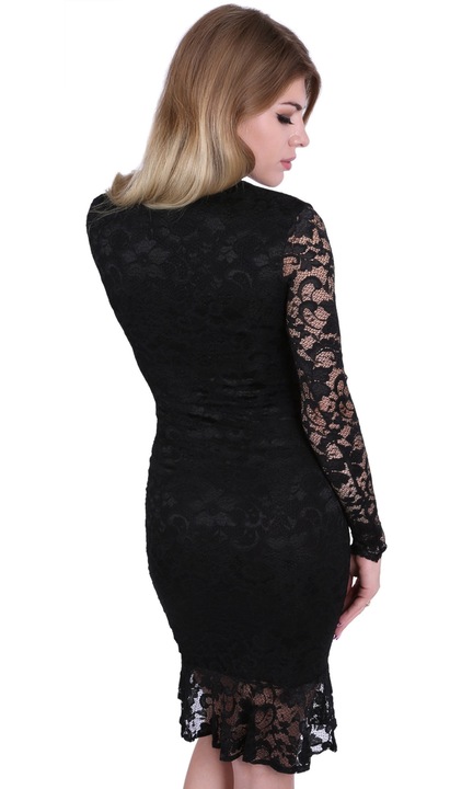 Rochie dama, Sarcia.eu, Nylon/Viscoza/Elastan, Negru, XS