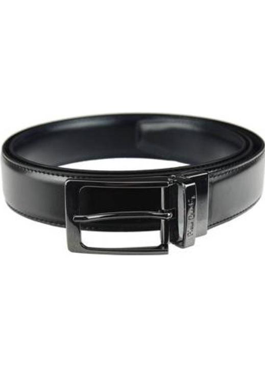 Curea barbati Pierre Cardin, piele naturalasdazxf, Negru, 135