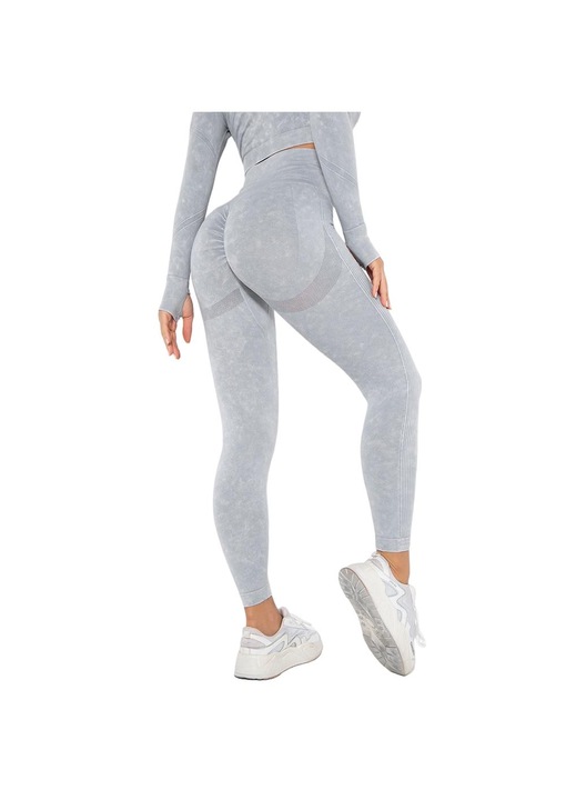 Colanti dama, Izmael, Nailon, Marime S, Gri