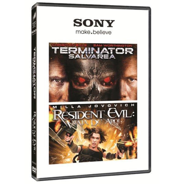 TERMINATOR 4: SALVATION & RESIDENT EVIL 4 - AFTERLIFE [DVD]
