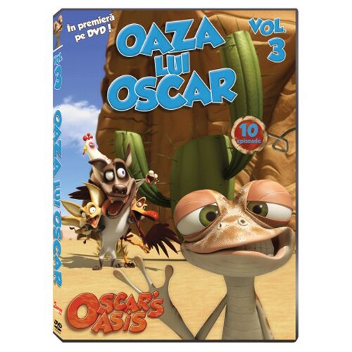 DVD Animação Oscar no Oasis Volume 3 (Original, Novo e Lacrado
