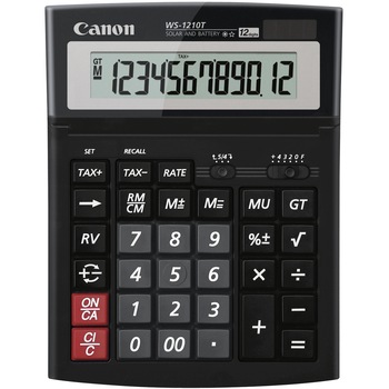 Calculator de birou Canon WS1210T, 12 Digit Calculator de birou Canon WS1210T, 12 Digit