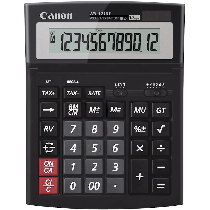 Calculator de birou Canon WS1210T, 12 Digit