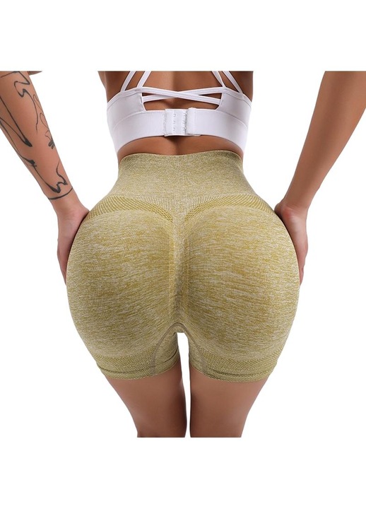 Colanti scurti, Izmael, Poliamida, Marime M, Kaki