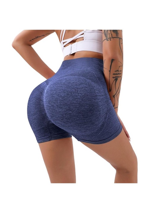 Colanti scurti, Izmael, Poliamida, Marime L, Albastru