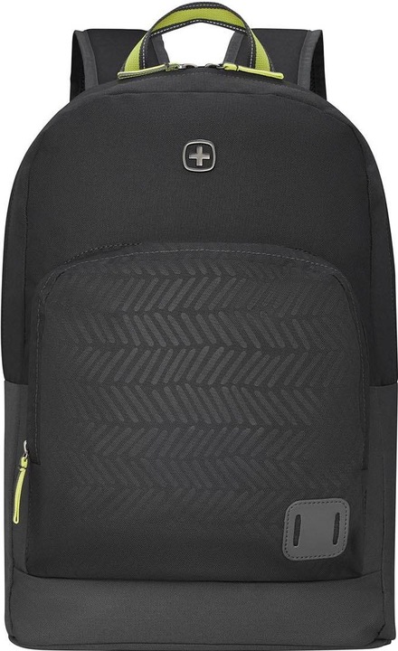 Rucsac laptop Wenger Crango negru 16inch ergonomic reciclabil