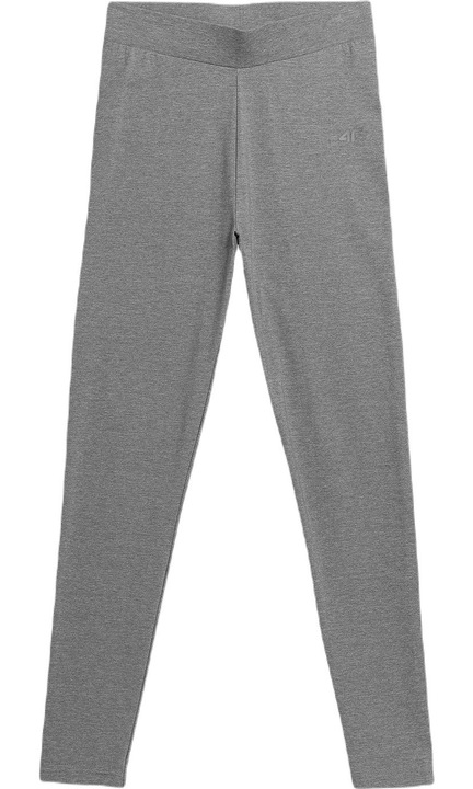Colanti dama, 4F, Poliester, Marime XS, Gri