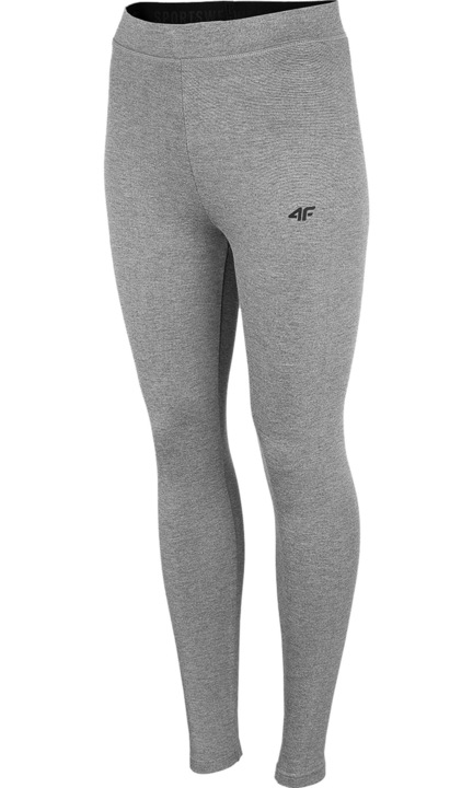 Colanti dama, 4F, Poliester, Marime XS, Gri