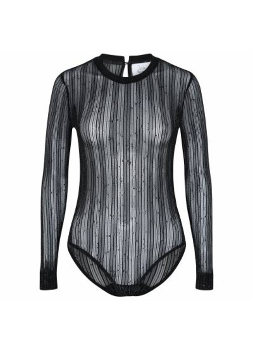 Дамско боди, Pepe Jeans, Черно, Черен