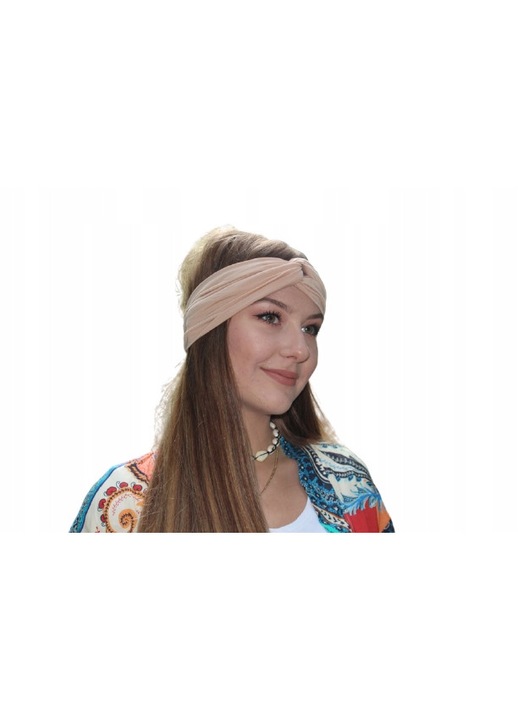 Лента за глава, Eva Design, Крем