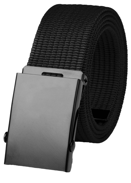Férfi öv, Kaletnik, Polipropilén, 105 cm, Fekete
