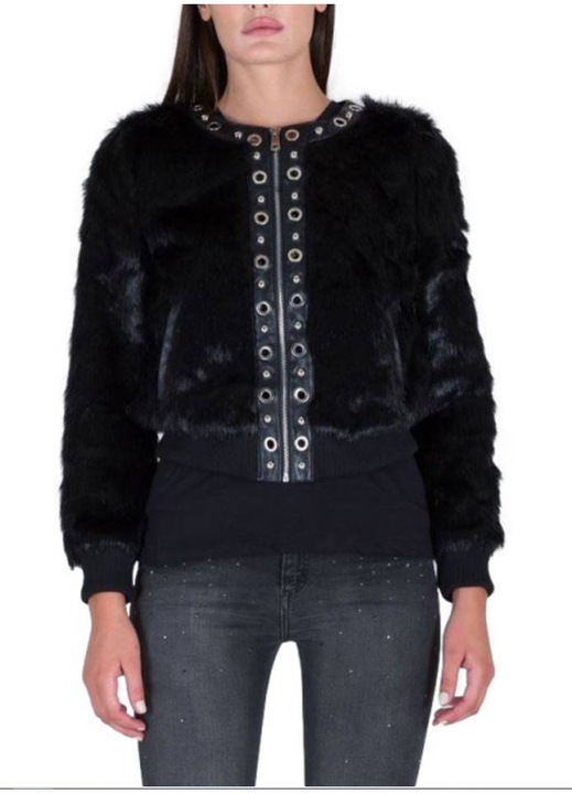 Női kabát, Artigli, Akril, Fekete, XL INTL