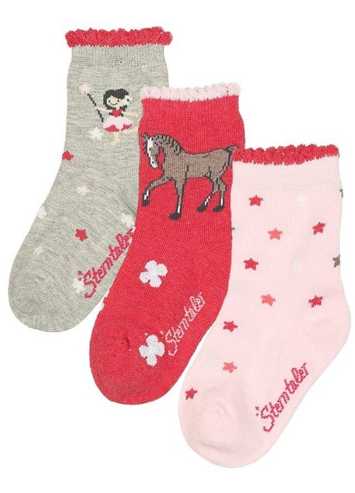 Комплект от 3 чифта детски чорапи Sterntaler 19-22г