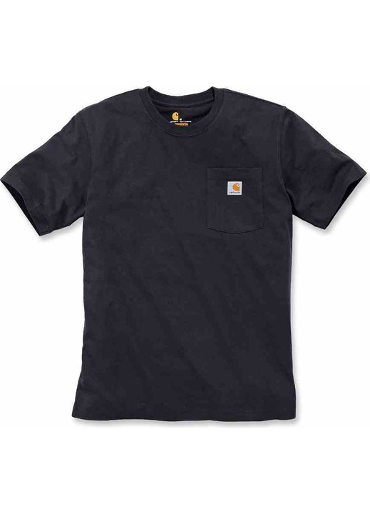 Férfi póló, Carhartt, pamut/poliészter, fekete, S