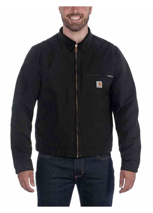 Jacheta barbati, Carhartt, Bumbac, Negru, Negru, L