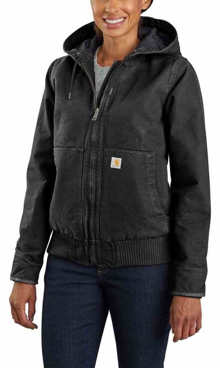 Дамско спортно яке, Carhartt, Полиестер, Черно, XS
