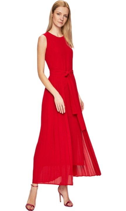 Макси коктейлна рокля Liu Jo, червена, XL