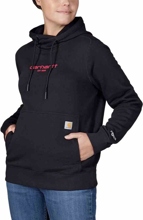 Hanorac dama, Carhartt, Bumbac, Negru1