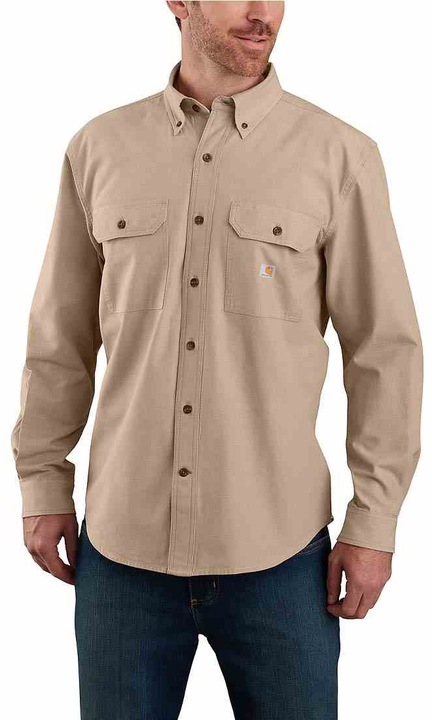 Férfi ing, Carhartt, Pamut, Bézs, M