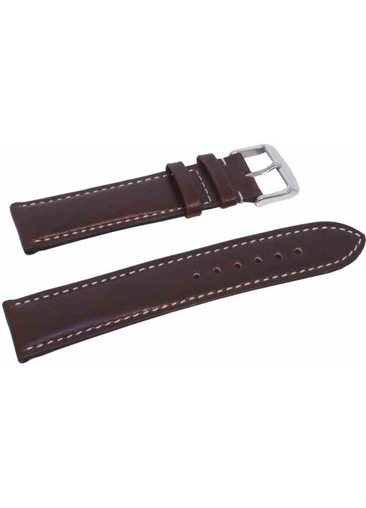 Curea ceas, CARHARTT, Piele naturala, 22 mm, Maro