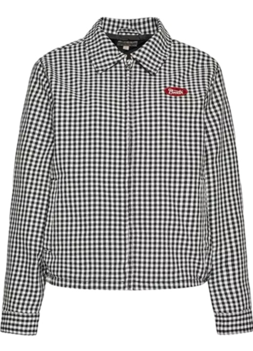 Női könnyű kabát Utopia, Brixton, pamut/poliészter, fekete/fehér, S