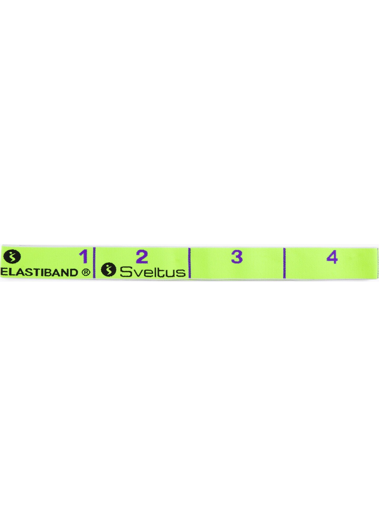 Sveltus Elastiband Banda Elastica Per Fitness E Terapia - Resistenza Media 15 Kg - Con Poster Da 63 Esercizi