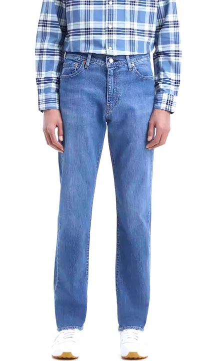 Blugi barbati, Levi's, bumbac/elastan, albastru, 30-32