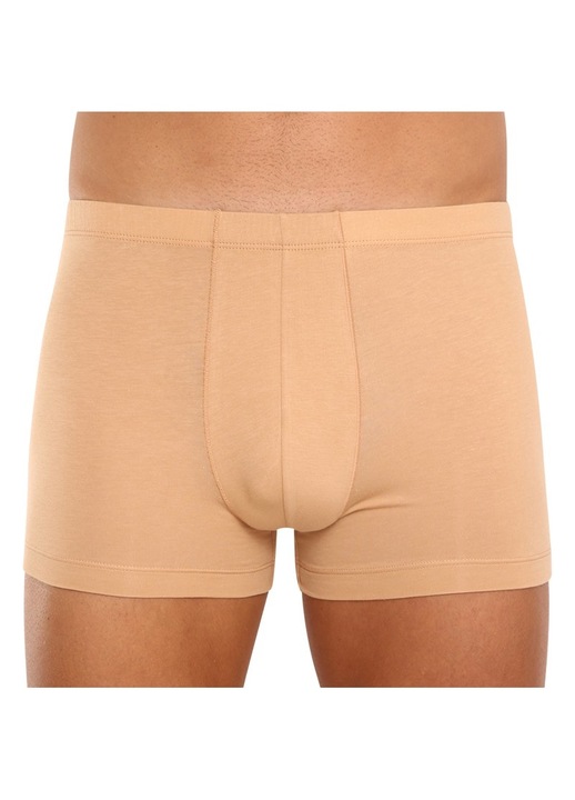 Boxeri pentru barbati, Covert, Bumbac, Bej, Bej