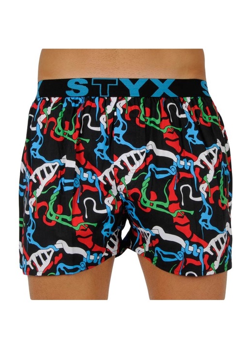 Pantaloni scurti si boxeri multicolor pentru barbati, Multicolor