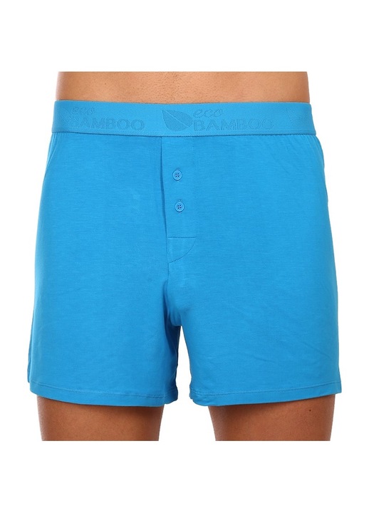 Boxeri barbati Gino bambus blue (75195, Albastru