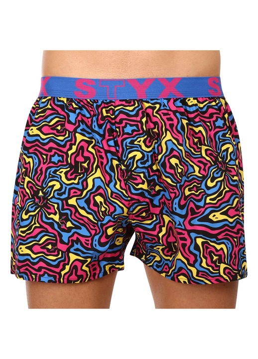 Boxeri pentru barbati, Styx, Multicolor, XL