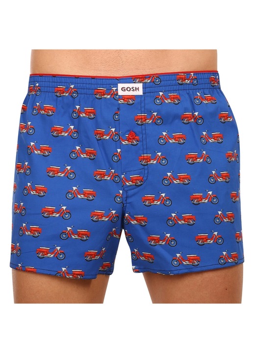 Boxeri pentru barbati Gosh Jawa (G37, Rosu/Albastru