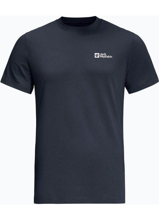 Jack Wolfskin, Tricou de bumbac organic Essential, Bleumarin