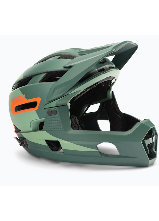 Велосипедна каска, Bell, Super Air R MIPS Spherical, зелена, поликарбонат, 58-62см