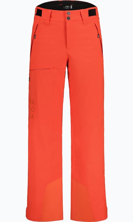 Pantaloni ski barbati, Maloja, Poliester, Portocaliu, Portocaliu, XL