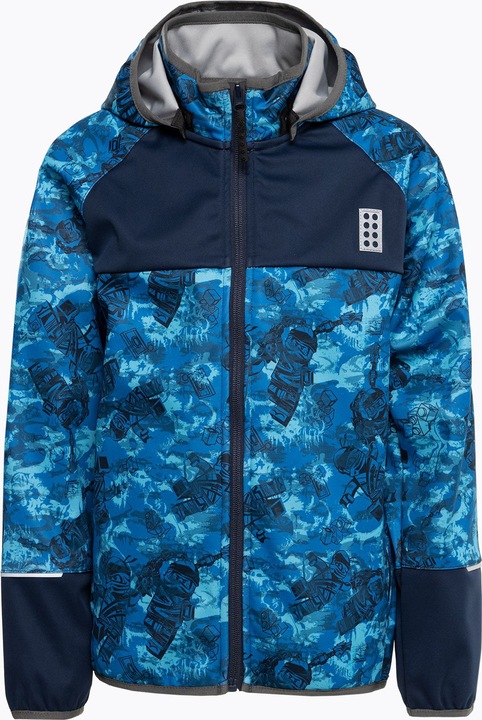Jacheta softshell, Pentru copii, LEGO, Bleumarin, 110 cm