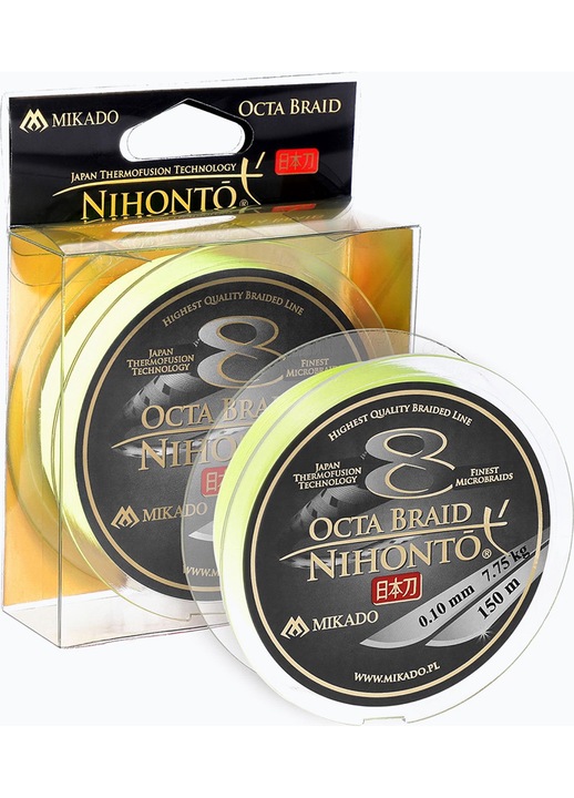 Fir pescuit, Mikado, Nihonto, Octa Braid, Galben