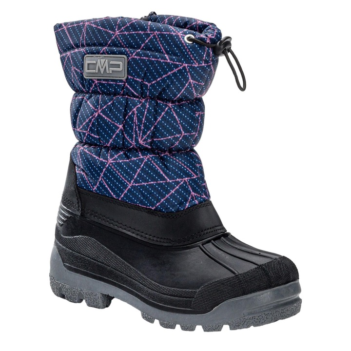 Cizme de zapada pentru copii, CMP, Textil, Negru, 34 EU