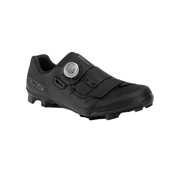 Pantofi de ciclism pentru barbati, Shimano, Sintetic, Negru1