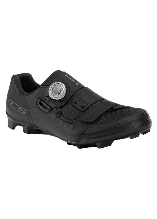 Férfi kerékpáros cipő, Shimano, szintetikus, fekete1