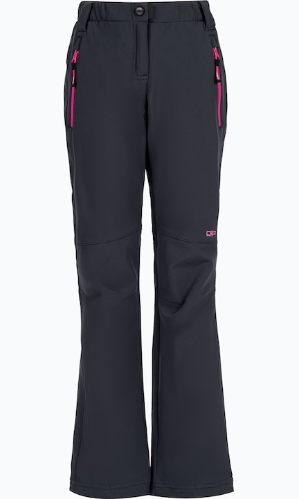Pantaloni softshell, Pentru copii, CMP, Gri inchis
