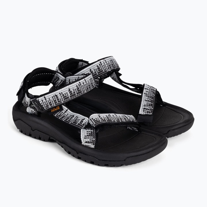 Sandale trekking dama, Teva, Textil, Negru/Alb, Alb/Negru