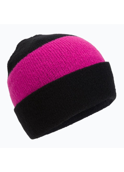 Caciula dama, 4F, Elastan|Poliamida|Acrilic, Negru/Roz, S