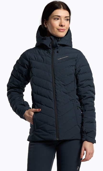 Geaca de ski dama, Peak Performance, Frost Ski, Poliester, Bleumarin 64554, Bleumarin