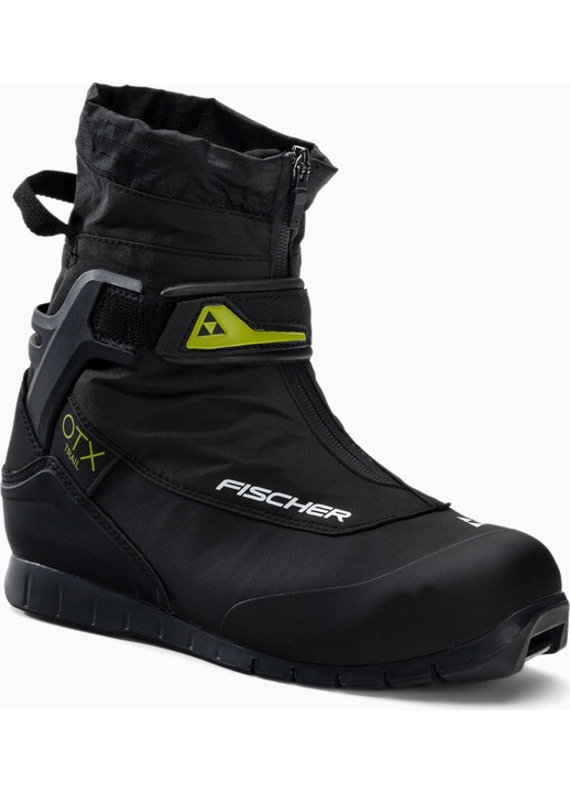 Clapari Ski, Fischer OTX Trail, Negru/Galben, 46EU