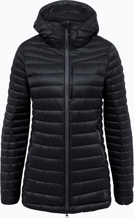 Geaca parka femei, Black Diamond, Nylon, Negru, Negru